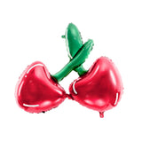 Red Cherry Pair 88cm x 73cm Foil Shape Glossy INFLATED #132054