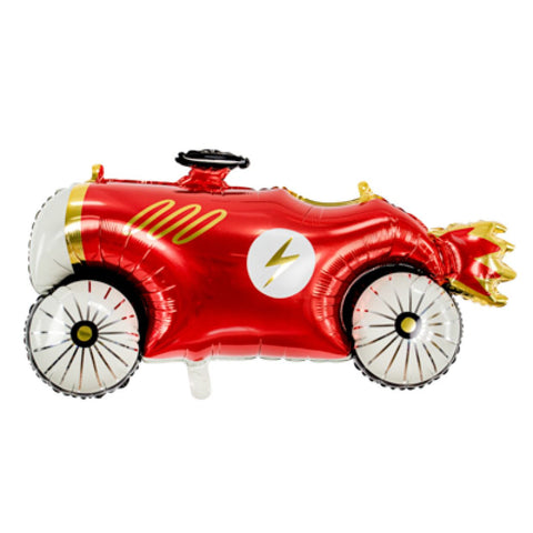 Red Car 111cm x 63cm Foil Shape INFLATED #161092