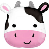 Cute Holstein Cow Foil Shape 71cm (28") INFLATED #26540