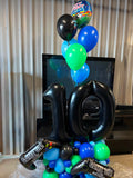 Grand Balloon Number Marquee Design- Choose Theme & Age