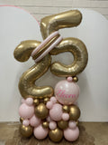 Balloon Marquee Display- Choose Colour & Age FROM