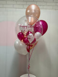 Personalised Bubble Balloon Bouquet