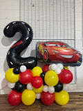Grand Balloon Number Marquee Design- Choose Theme & Age