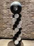 Balloon Column With Giant Topper Balloon