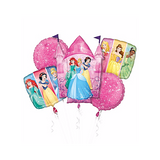 Dream Big Princess Disney Licensed Balloon Bouquet Kit 5 pk INFLATED #33931