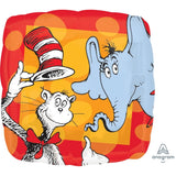 Dr Suess Licensed Foil 45cm (18") INFLATED #34680