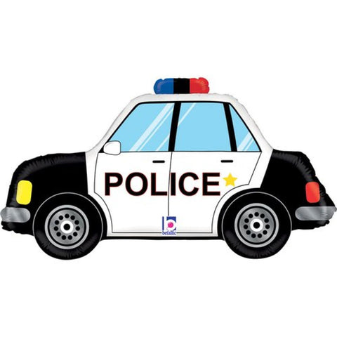 Police Car Foil Shape 79cm (31") INFLATED #356863