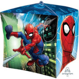 Licensed Spider Man Cubez 15" INFLATED #36778