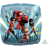 Incredibles 2 Licensed Foil 45cm (18") INFLATED #37130