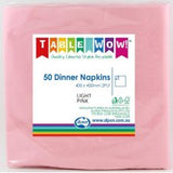 Pink Napkin Dinner 2ply 50pk