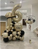 Balloon Marquee Display- Choose Colour & Age FROM