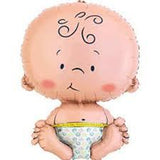Baby Shaped Foil Supershape Balloon INFLATED #65408