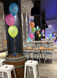 3 Balloon Bouquet Table Centrepiece ( with Hi Float 2-3 day approx float time) #T3