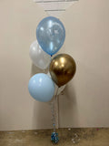 5 Balloon Bouquet Table Centrepiece ( with Hi Float 2-3 day Float Time) #T5