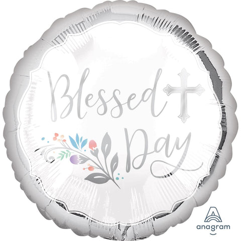 Holy Day Blessed Day Communion Baptism Foil 45cm (18")  INFLATED #41108