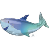 Shark Foil Supershape Balloon INFLATED #41225
