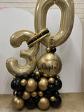 Balloon Marquee Display- Choose Colour & Age FROM