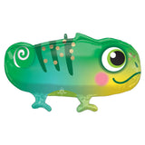 Chameleon Lizard (55cm x 33cm) Foil Balloon INFLATED #42667