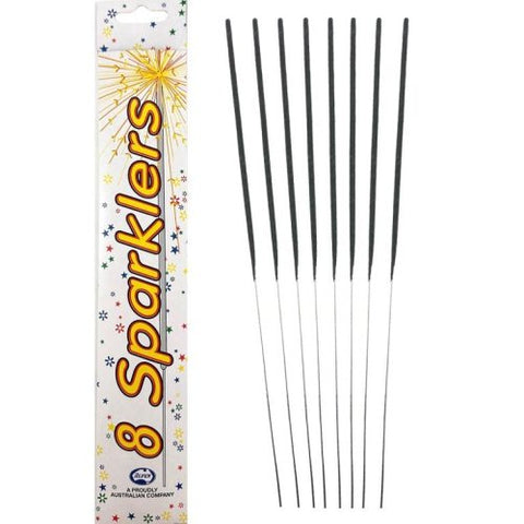 Sparklers 25cm Pack 8 #313115