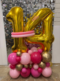 Balloon Marquee Display- Choose Colour & Age FROM