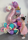 Balloon Marquee Display- Choose Colour & Age FROM