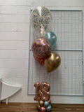 Mini Double Number Table Confetti Bouquet or Latex Bouquet  It's Just A Dinner Bouquet