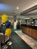 3 Balloon Bouquet Table Centrepiece ( with Hi Float 2-3 day float time) #T3