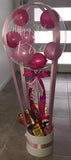 Personalised Hot Air Balloon Bubble Box Arrangement, Price From