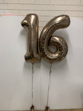 Giant INFLATED Champagne Number 1 Foil 86cm Balloon #231691