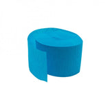 Electric Blue Crepe Streamer 30m Fivestar