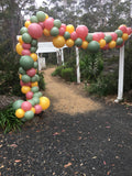Organic Balloon Garland Grab and Go per metre