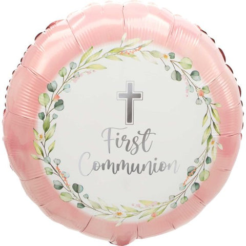 My First Communion Pink 45cm INFLATED #44510