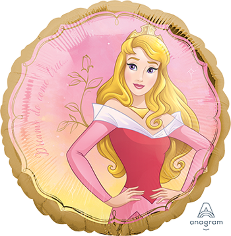 Disney Princess Aurora Once Upon A Time 45cm INFLATED #39803
