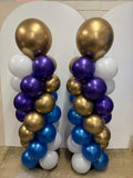 Balloon Column With Giant Topper Balloon