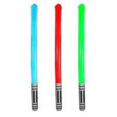 Inflatable Light Stick 90cm 3 assorted colours #500195