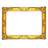 Inflatable Picture Frame Gold 60 x 80cm #500249