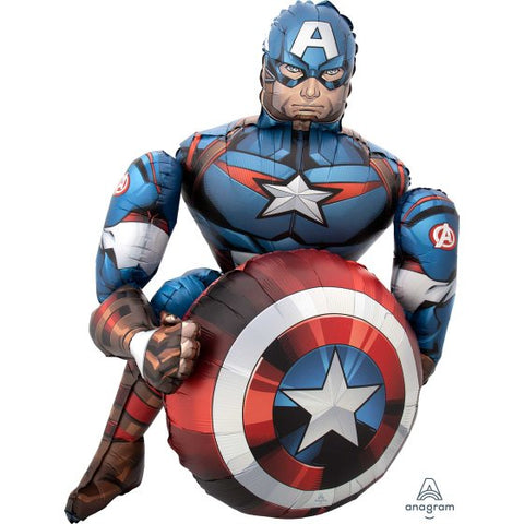 Captain America Airwalker 99cm tall INFLATED #40713