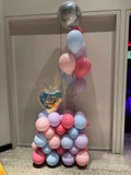 Grand Balloon Number Marquee Design- Choose Theme & Age