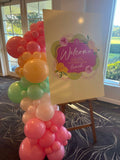 Organic Balloon Garland Grab and Go per metre FROM: