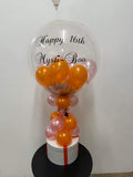 Personalised Hot Air Balloon Bubble Box Arrangement, Price From