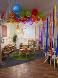 18 -50 Ceiling Floating Helium Balloons on strings (48 hour Float Time) From