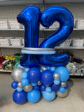 Balloon Marquee Display- Choose Colour & Age FROM