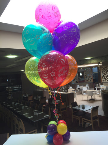 Happy New Year Bunch of 7 balloons