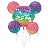 Happy Birthday Sparkle 5 pack Bouquet Kit INFLATED #42121