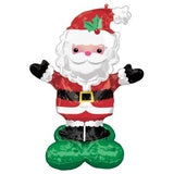 Christmas Santa Giant Foil AirLoonz (101cm x 134cm) INFLATED#42952