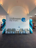 Balloon Column With Giant Topper Balloon
