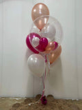 Personalised Bubble Balloon Bouquet