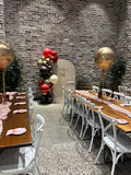 Beige, Pink, Blue or Lilac Arch Backdrop Wall Hire with Balloon Garland #BPBLBD