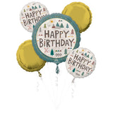 Wilderness Happy Birthday 5 pack Bouquet Kit INFLATED #43047