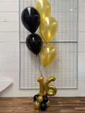 Mini Double Number Table Confetti Bouquet or Latex Bouquet  It's Just A Dinner Bouquet